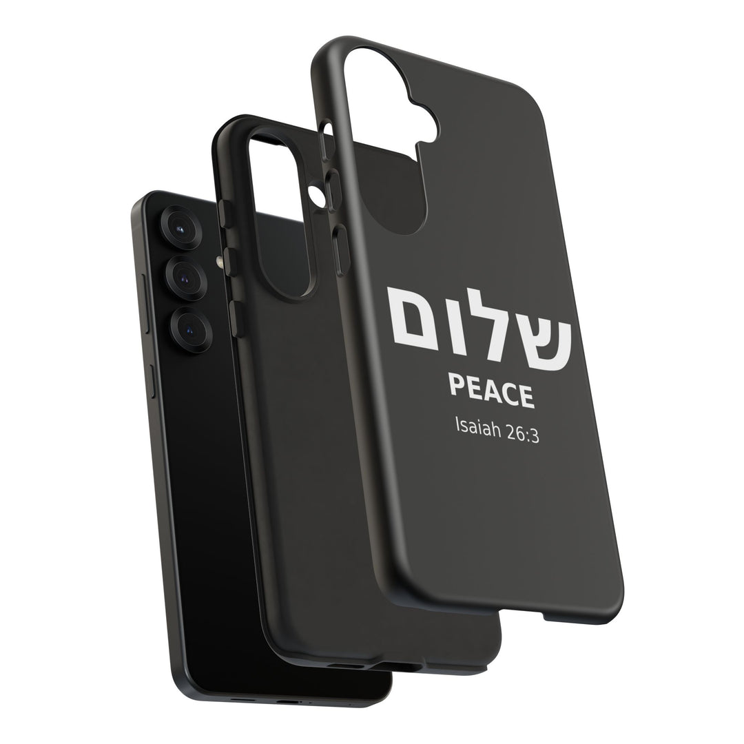 Peace (Shalom) Isaiah 26:3 Tough Phone Case