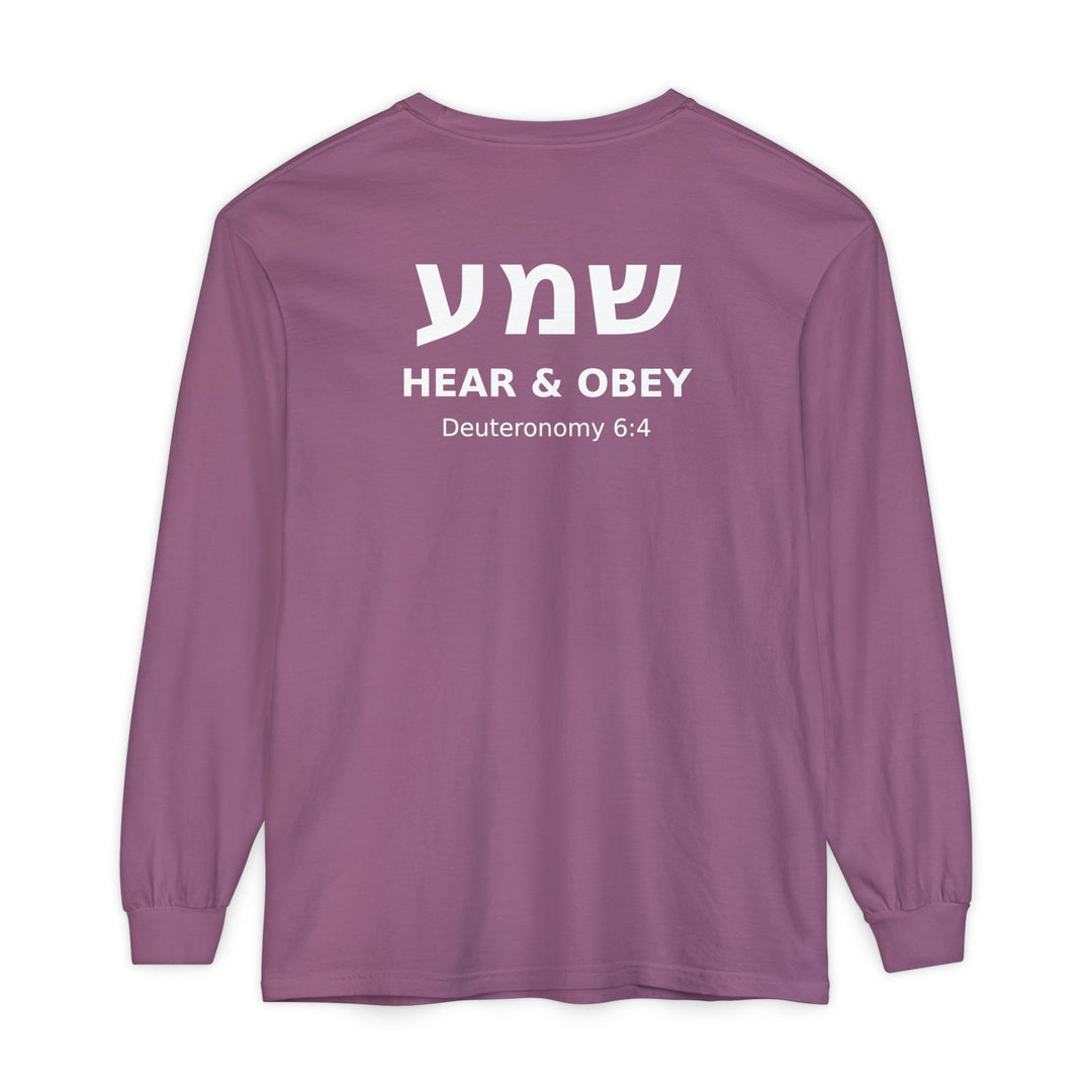 SHEMA (Hear. Obey.) Long Sleeve Tee