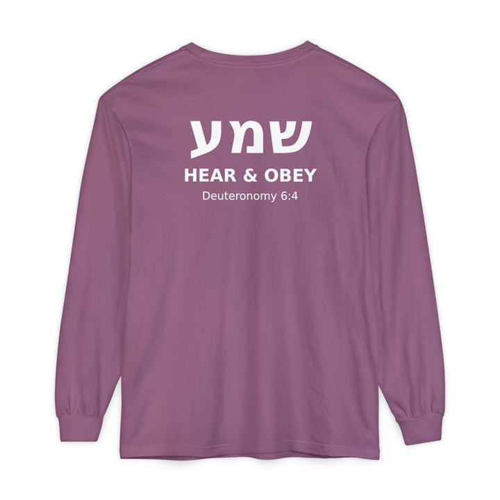 SHEMA (Hear. Obey.) Long Sleeve Tee