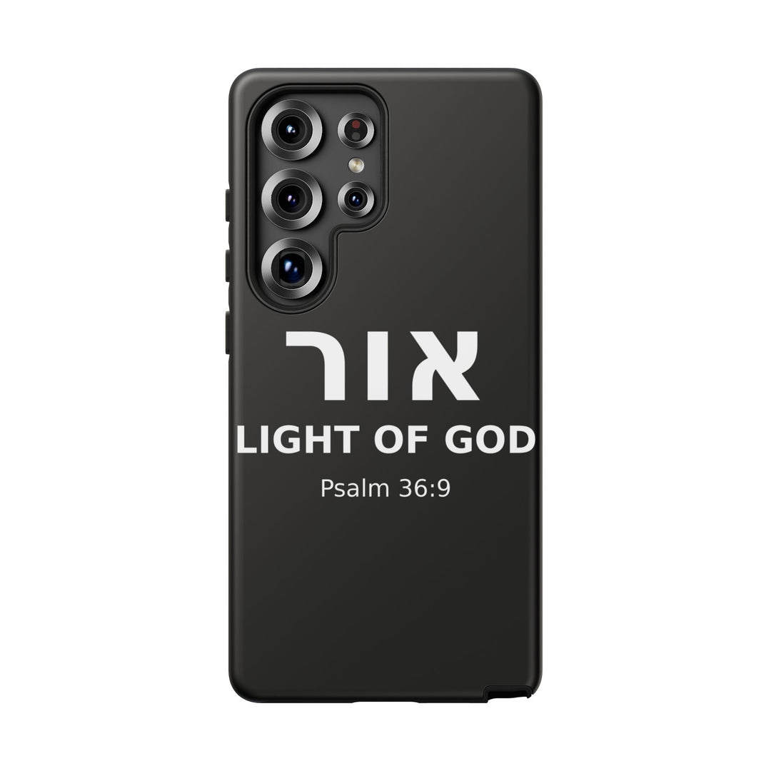 OR (Light of God) Christian Phone Case