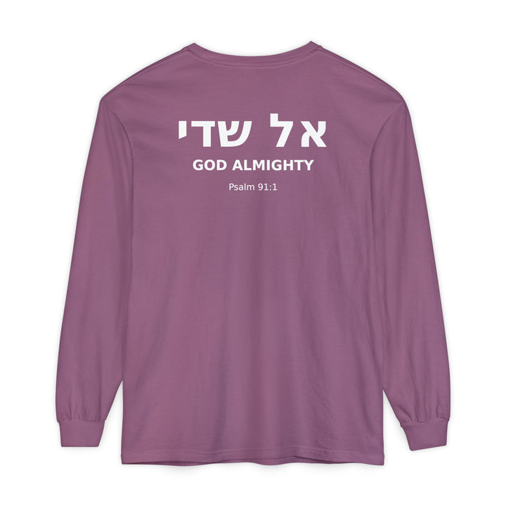 EL SHADDAI (God Almighty) Long Sleeve Tee