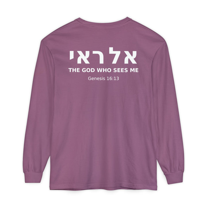 EL ROI (The God Who Sees Me) Long Sleeve Tee