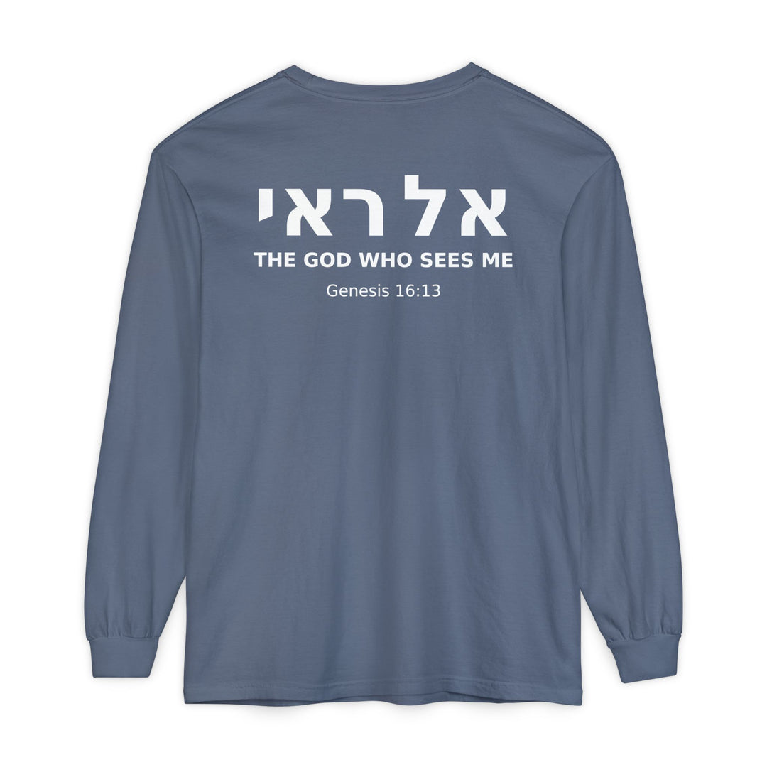 EL ROI (The God Who Sees Me) Long Sleeve Tee