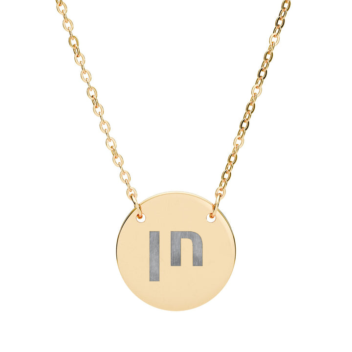 CHEN (Grace. Favor.) Circle Pendant Necklace