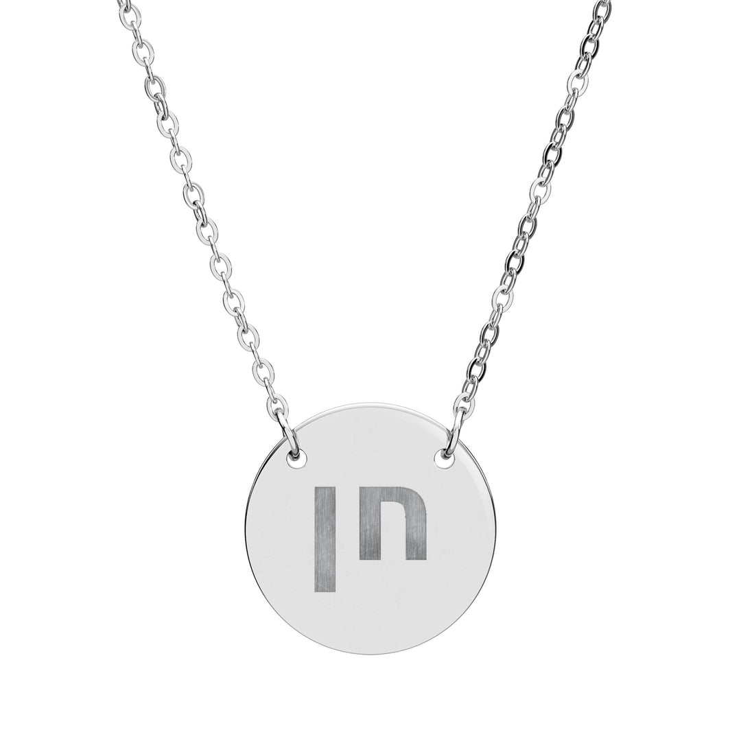 CHEN (Grace. Favor.) Circle Pendant Necklace
