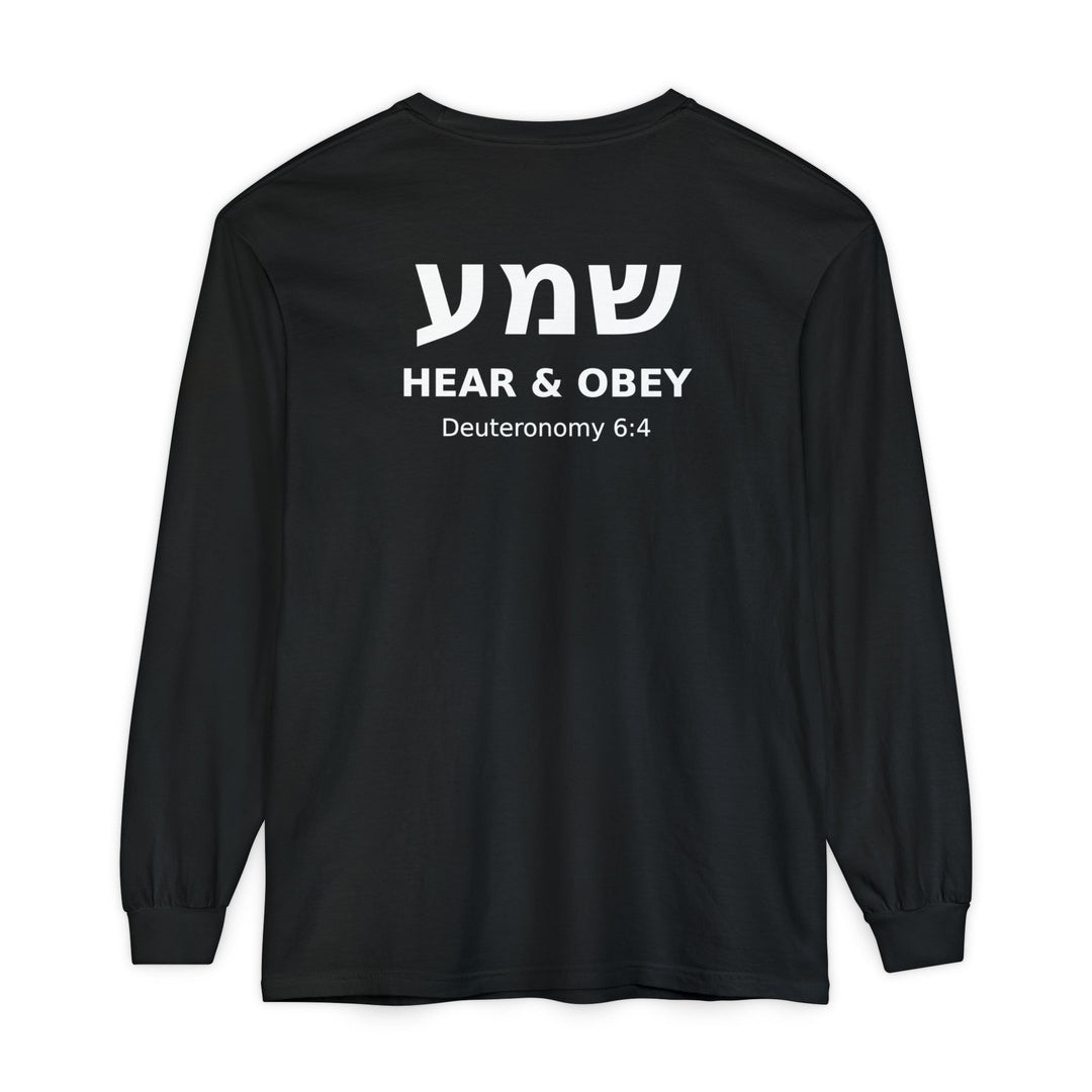 SHEMA (Hear. Obey.) Long Sleeve Tee