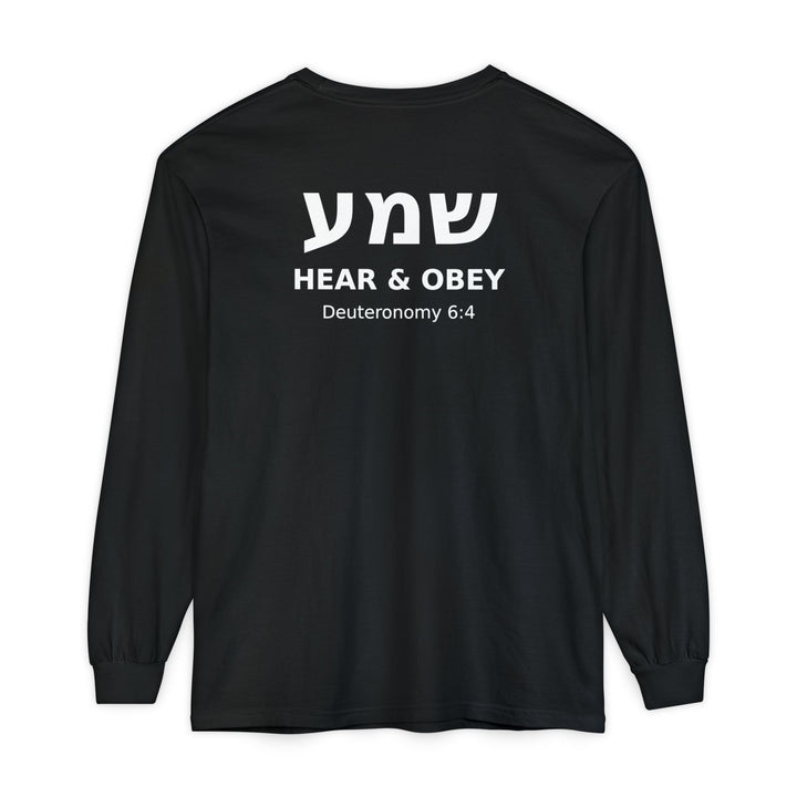 SHEMA (Hear. Obey.) Long Sleeve Tee