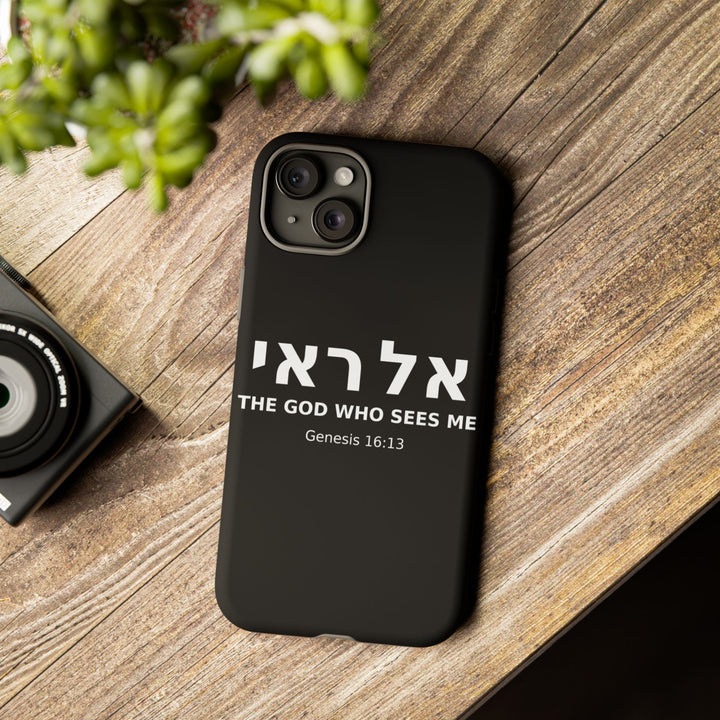 EL ROI (The God Who Sees Me) Christian Phone Case