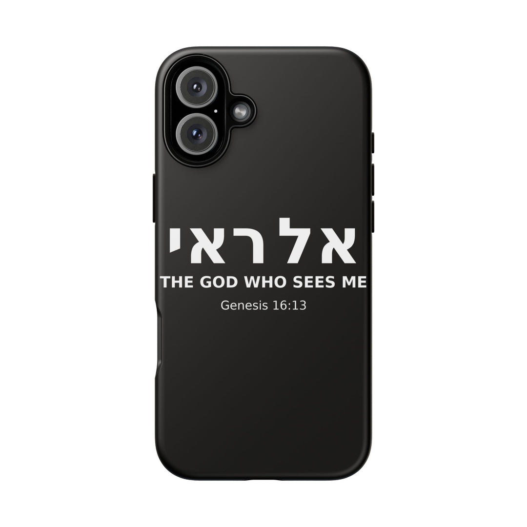 EL ROI (The God Who Sees Me) Christian Phone Case