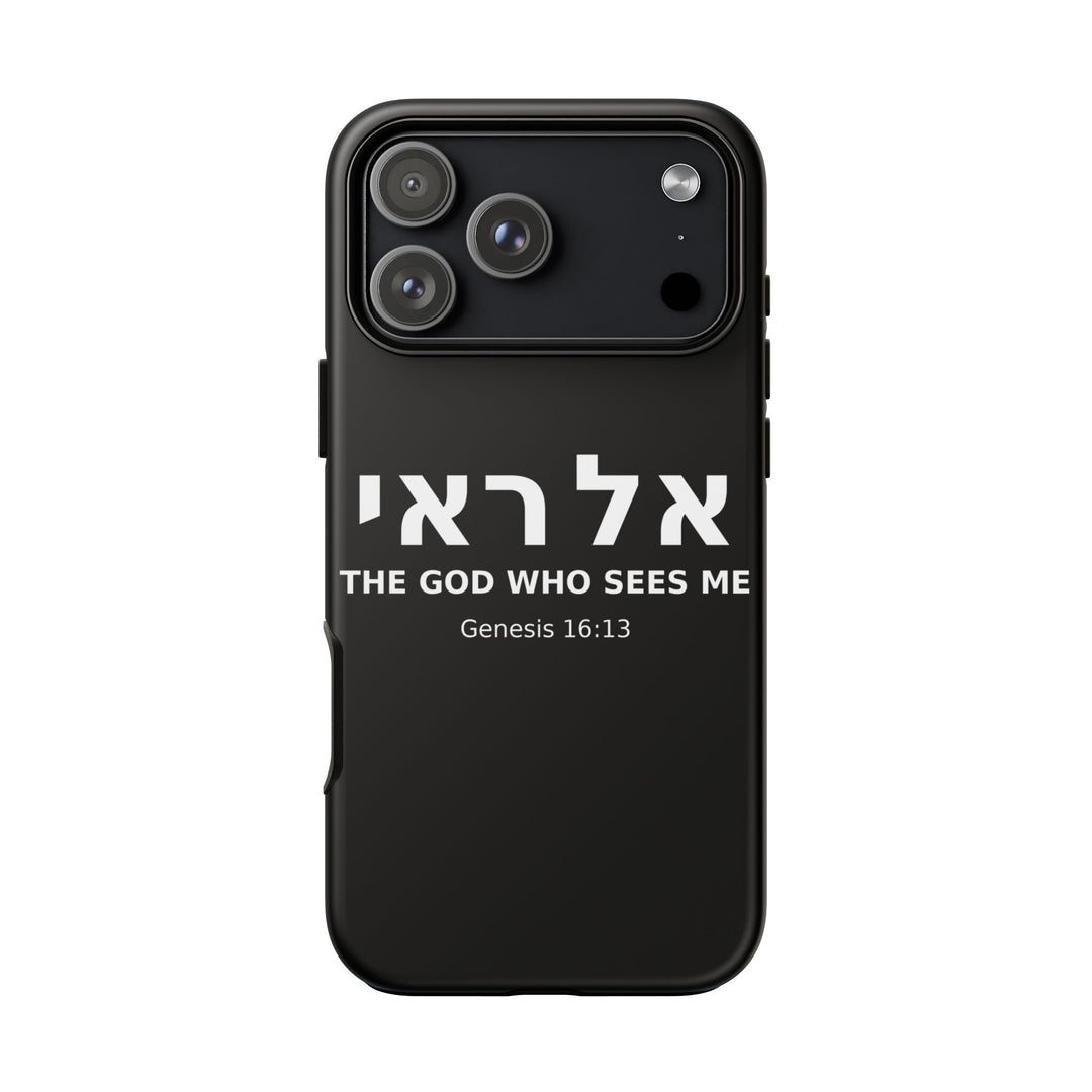 EL ROI (The God Who Sees Me) Christian Phone Case