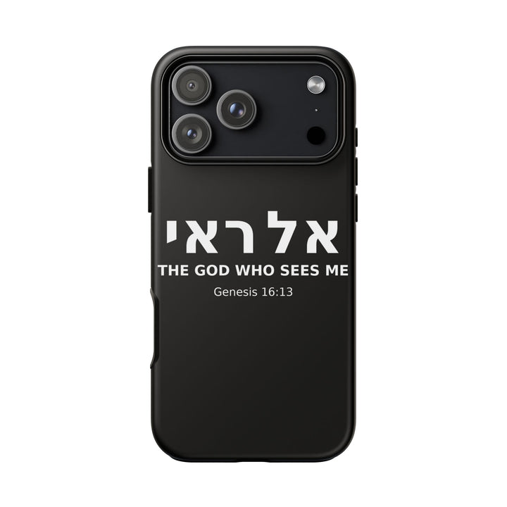 EL ROI (The God Who Sees Me) Christian Phone Case