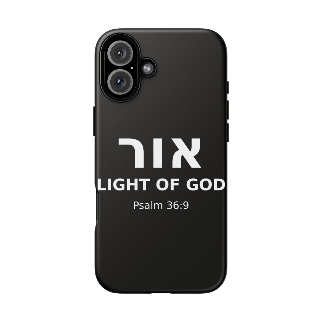 OR (Light of God) Christian Phone Case