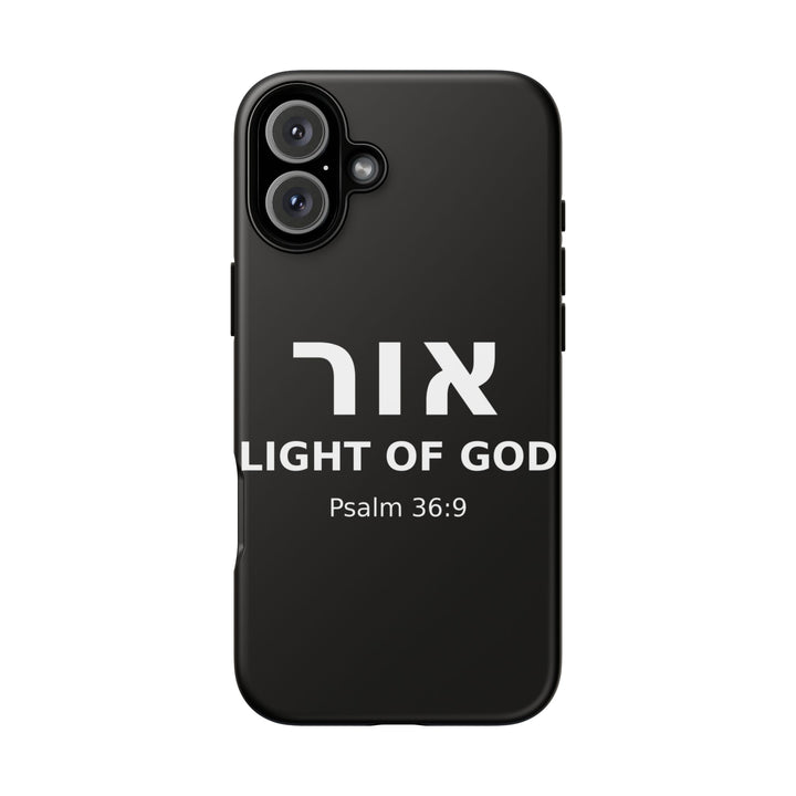 OR (Light of God) Christian Phone Case