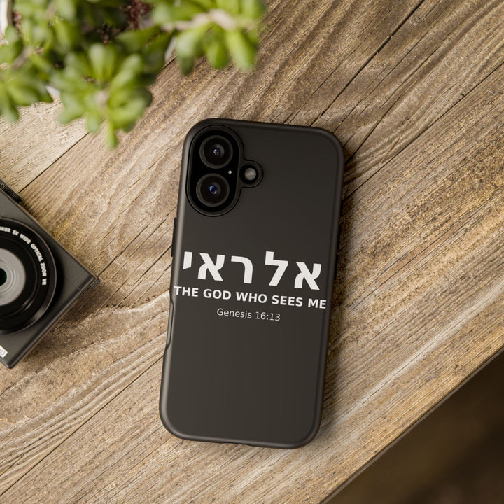 EL ROI (The God Who Sees Me) Christian Phone Case