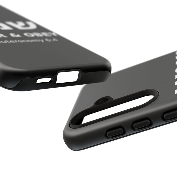 SHEMA (Hear. Obey.) Christian Phone Case