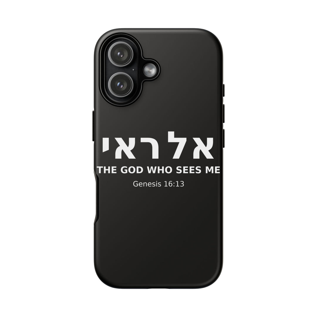 EL ROI (The God Who Sees Me) Christian Phone Case