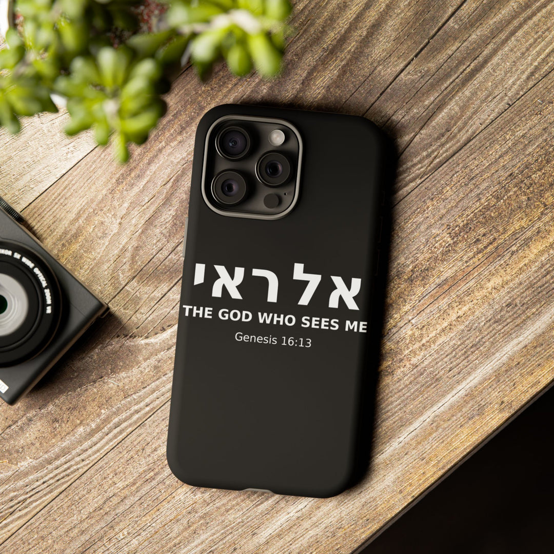 EL ROI (The God Who Sees Me) Christian Phone Case