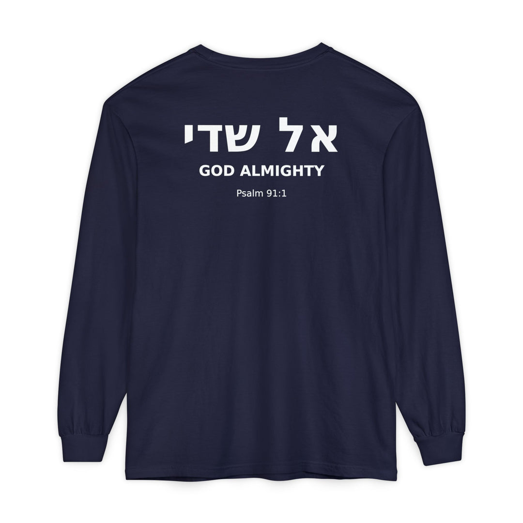 EL SHADDAI (God Almighty) Long Sleeve Tee