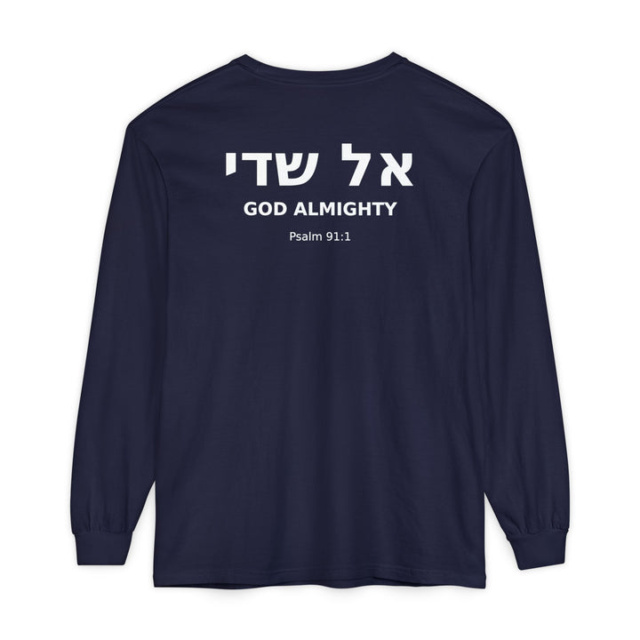 EL SHADDAI (God Almighty) Long Sleeve Tee