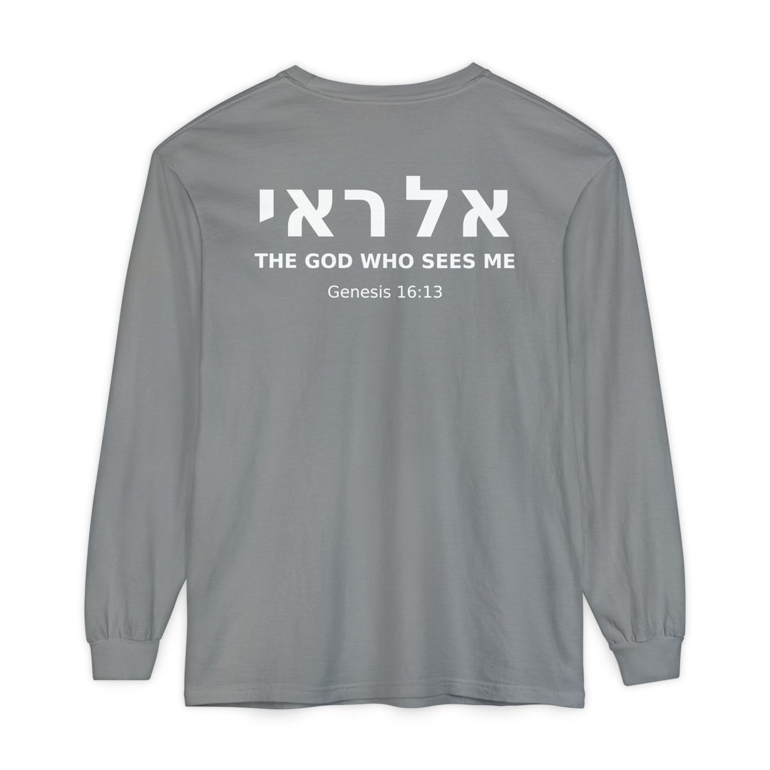 EL ROI (The God Who Sees Me) Long Sleeve Tee