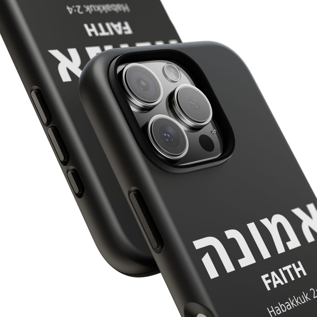 EMUNAH (Faith) Christian Phone Case