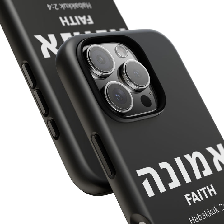 EMUNAH (Faith) Christian Phone Case