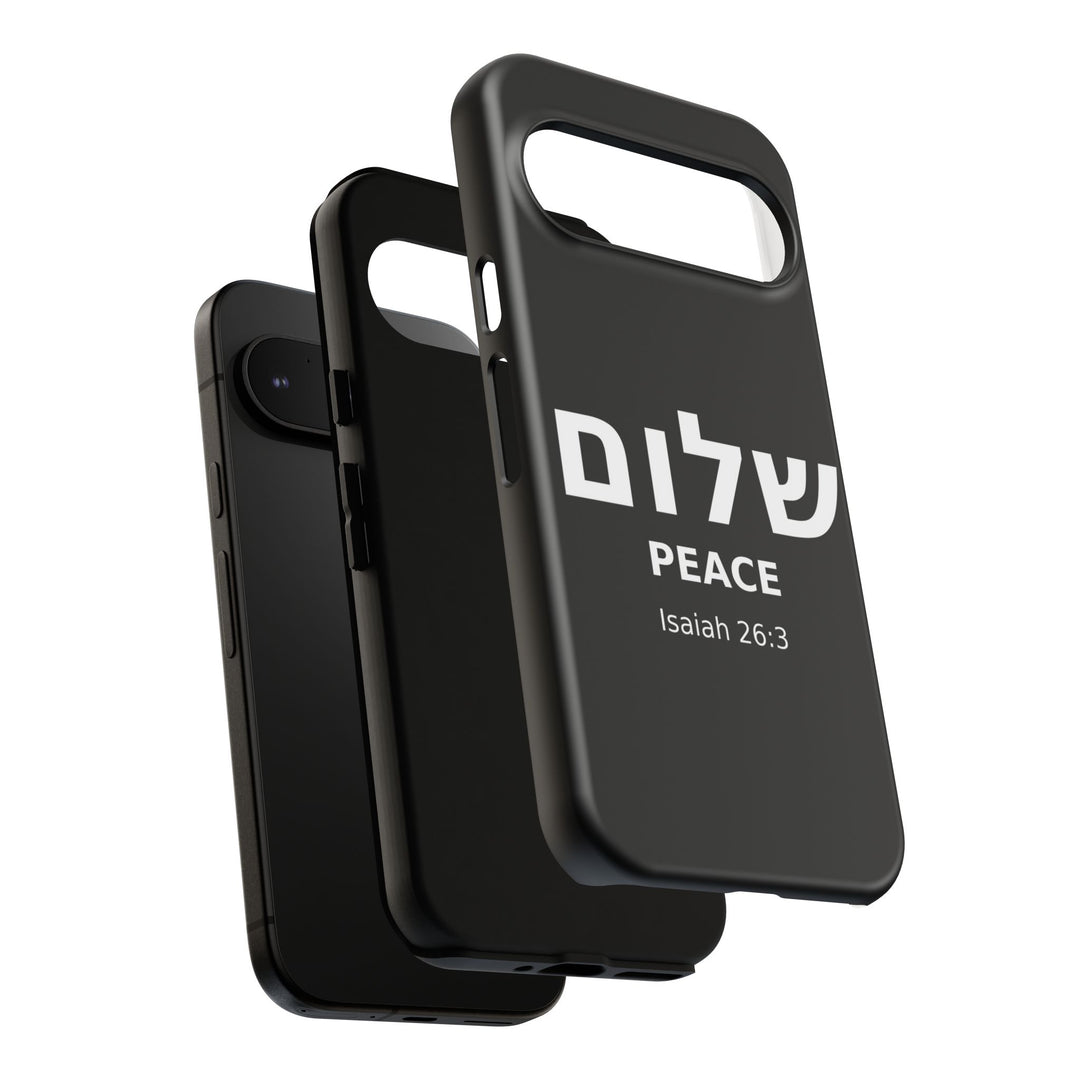 Peace (Shalom) Isaiah 26:3 Tough Phone Case