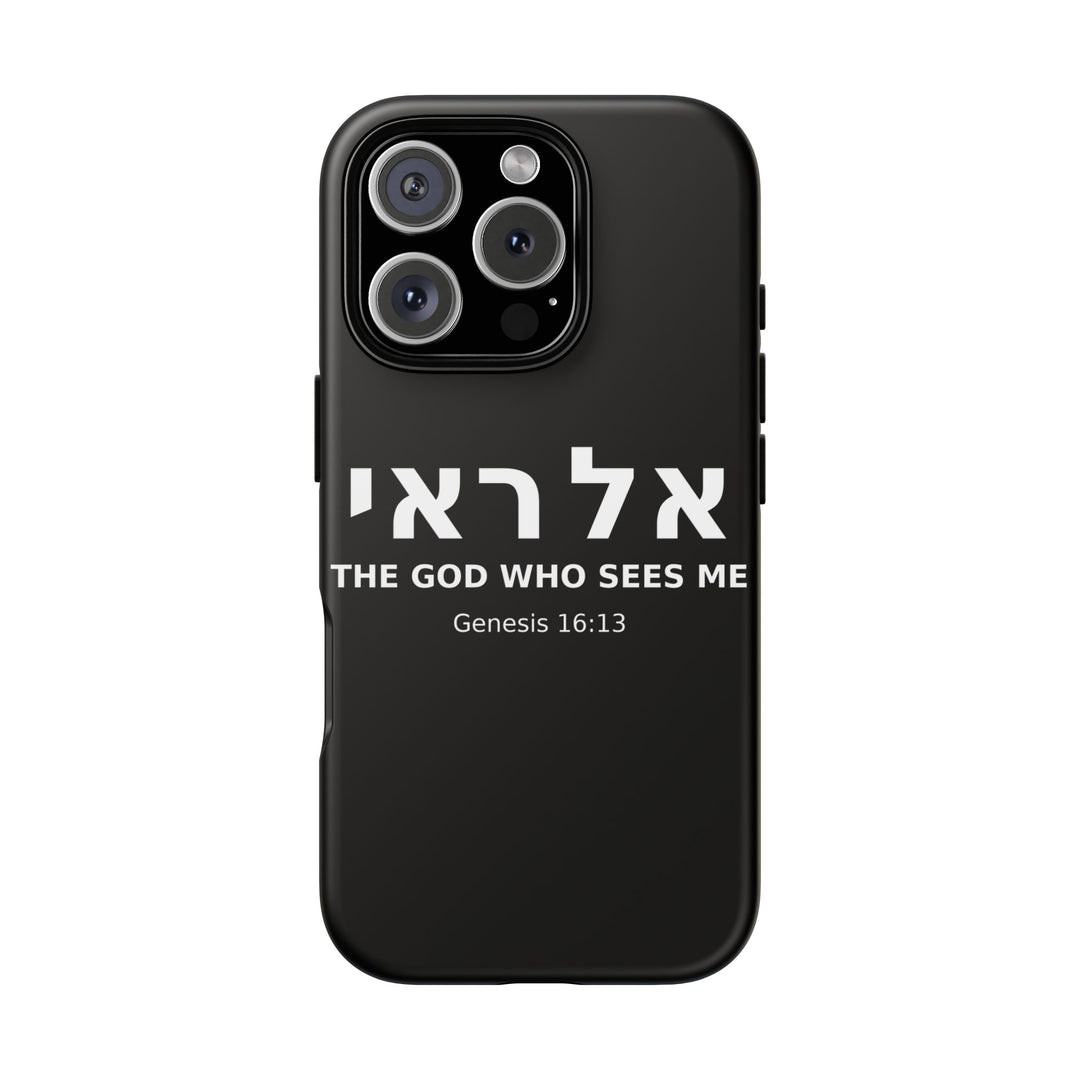 EL ROI (The God Who Sees Me) Christian Phone Case