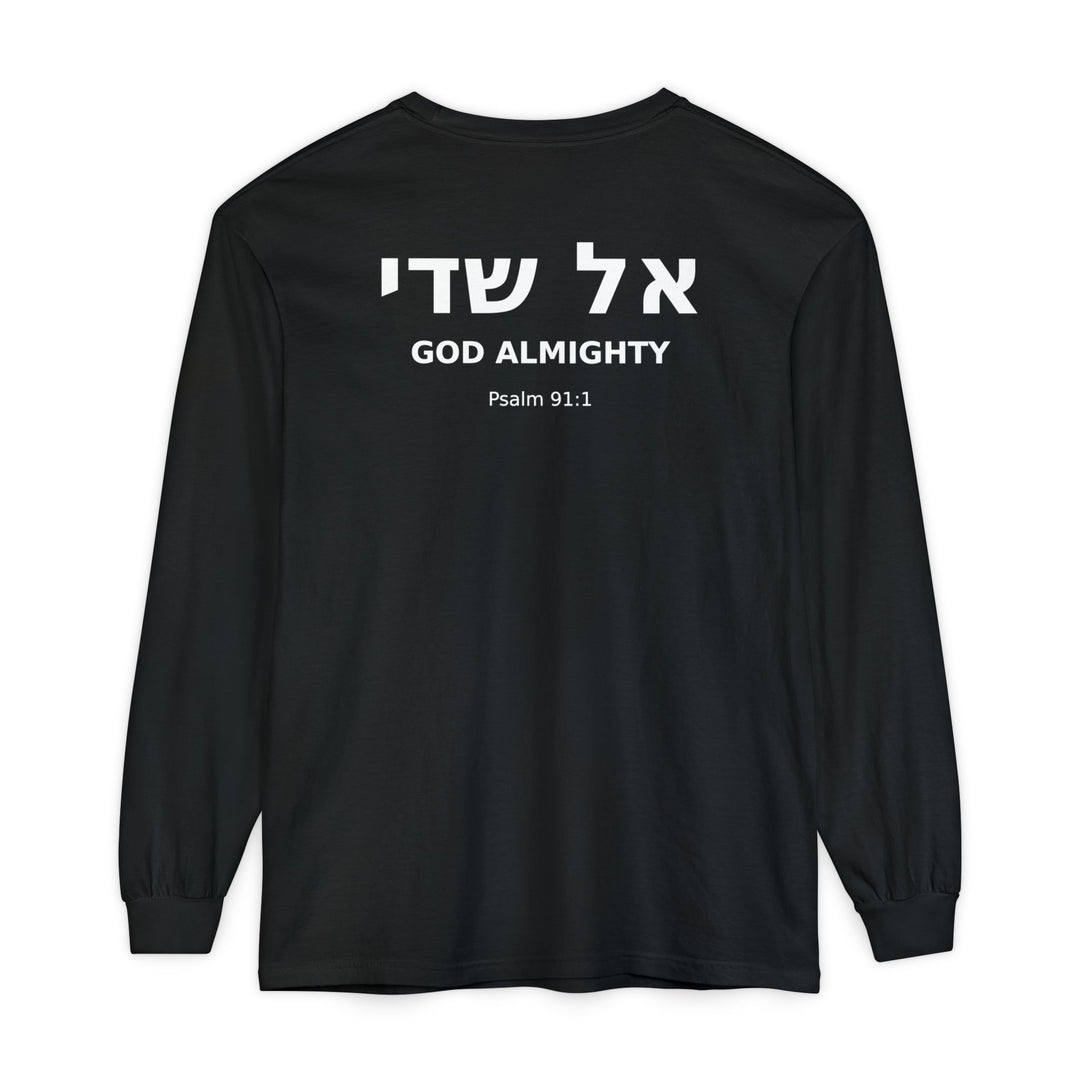 EL SHADDAI (God Almighty) Long Sleeve Tee