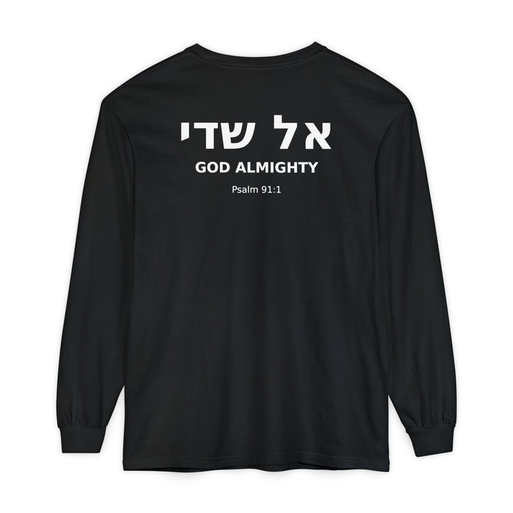 EL SHADDAI (God Almighty) Long Sleeve Tee