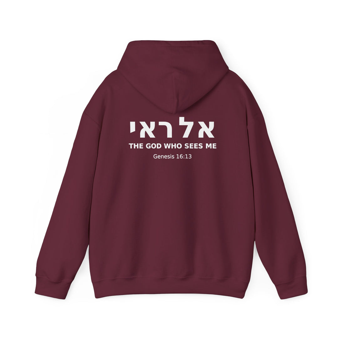 EL ROI (The God Who Sees) Christian Hoodie