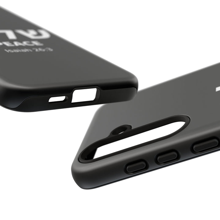 Peace (Shalom) Isaiah 26:3 Tough Phone Case