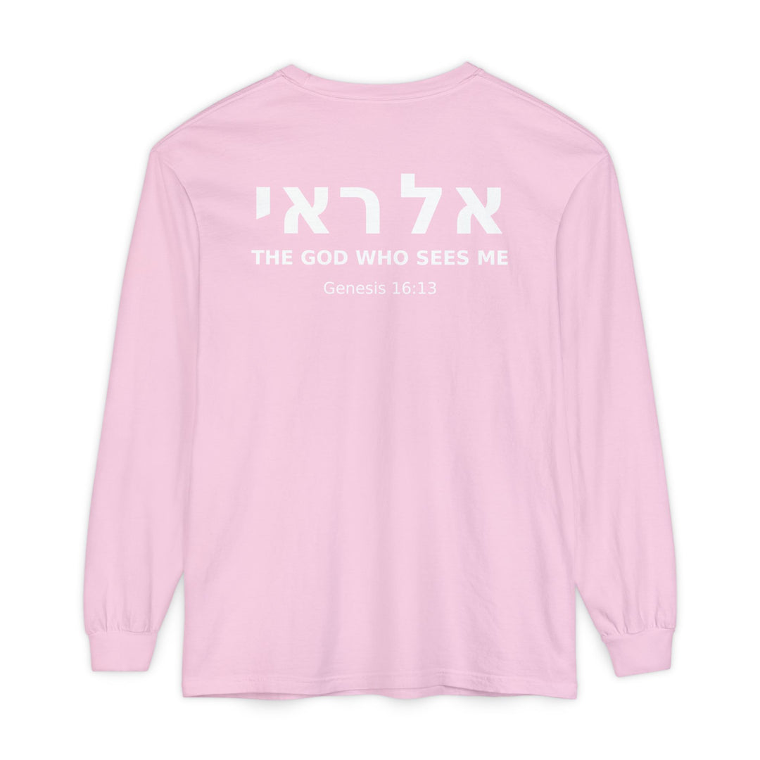 EL ROI (The God Who Sees Me) Long Sleeve Tee