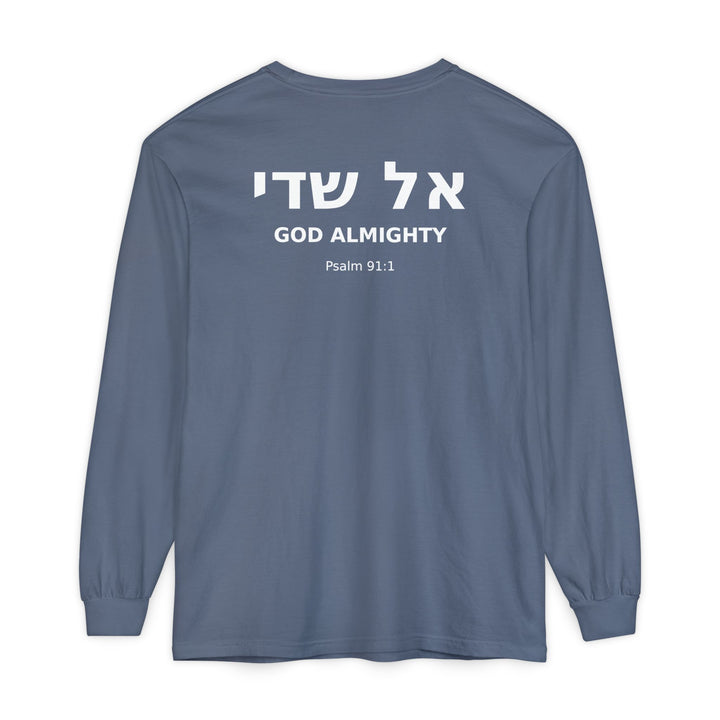 EL SHADDAI (God Almighty) Long Sleeve Tee