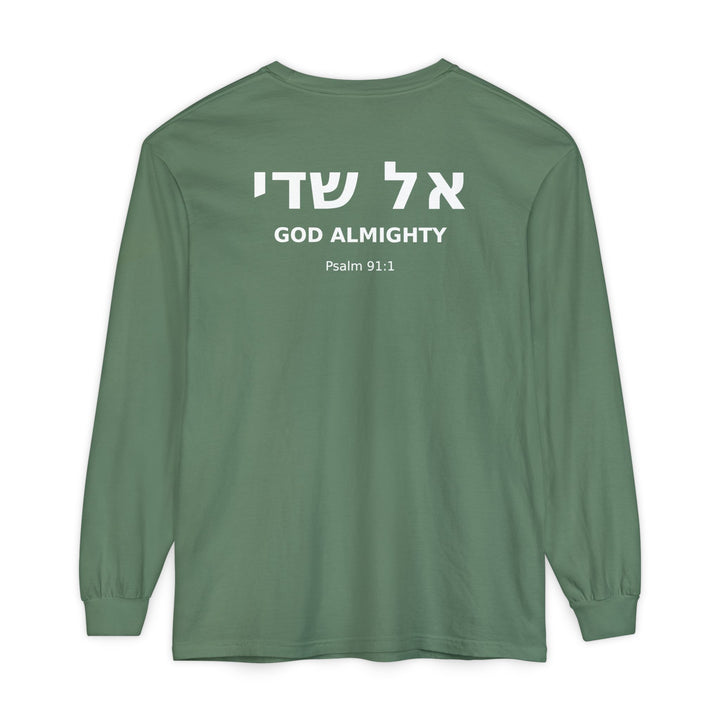 EL SHADDAI (God Almighty) Long Sleeve Tee
