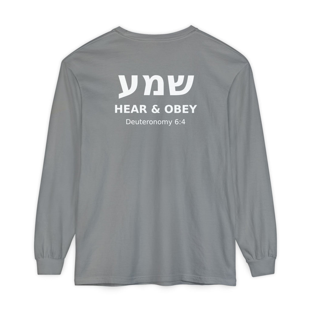 SHEMA (Hear. Obey.) Long Sleeve Tee