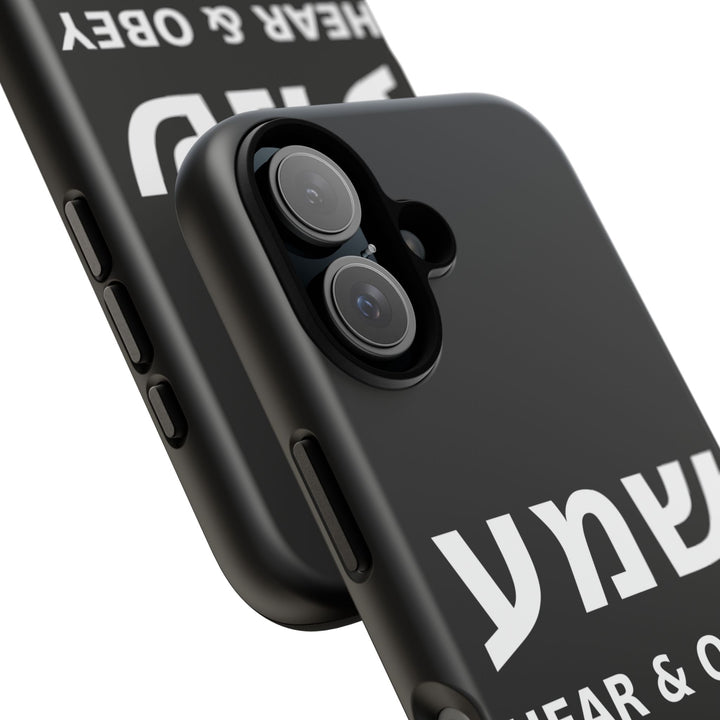 SHEMA (Hear. Obey.) Christian Phone Case