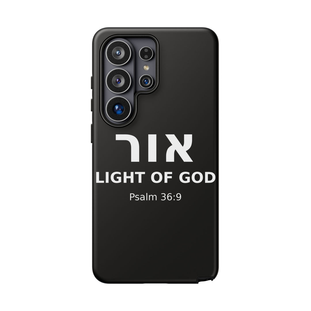 OR (Light of God) Christian Phone Case