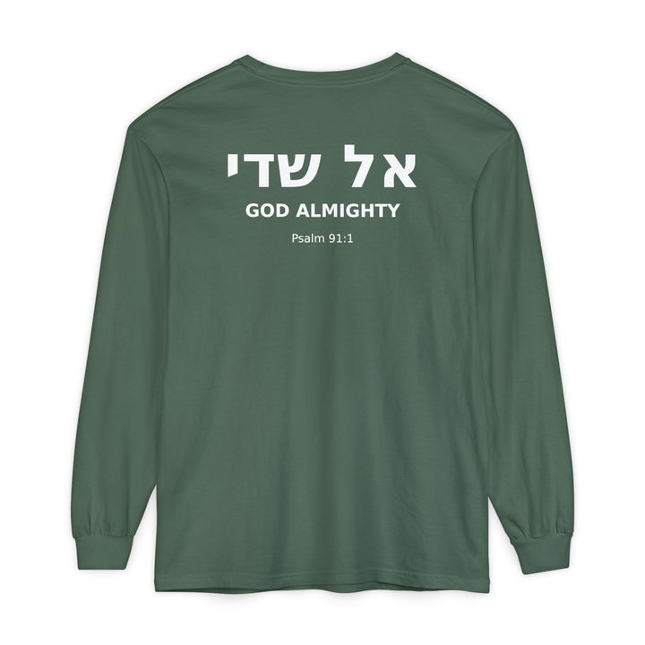 EL SHADDAI (God Almighty) Long Sleeve Tee