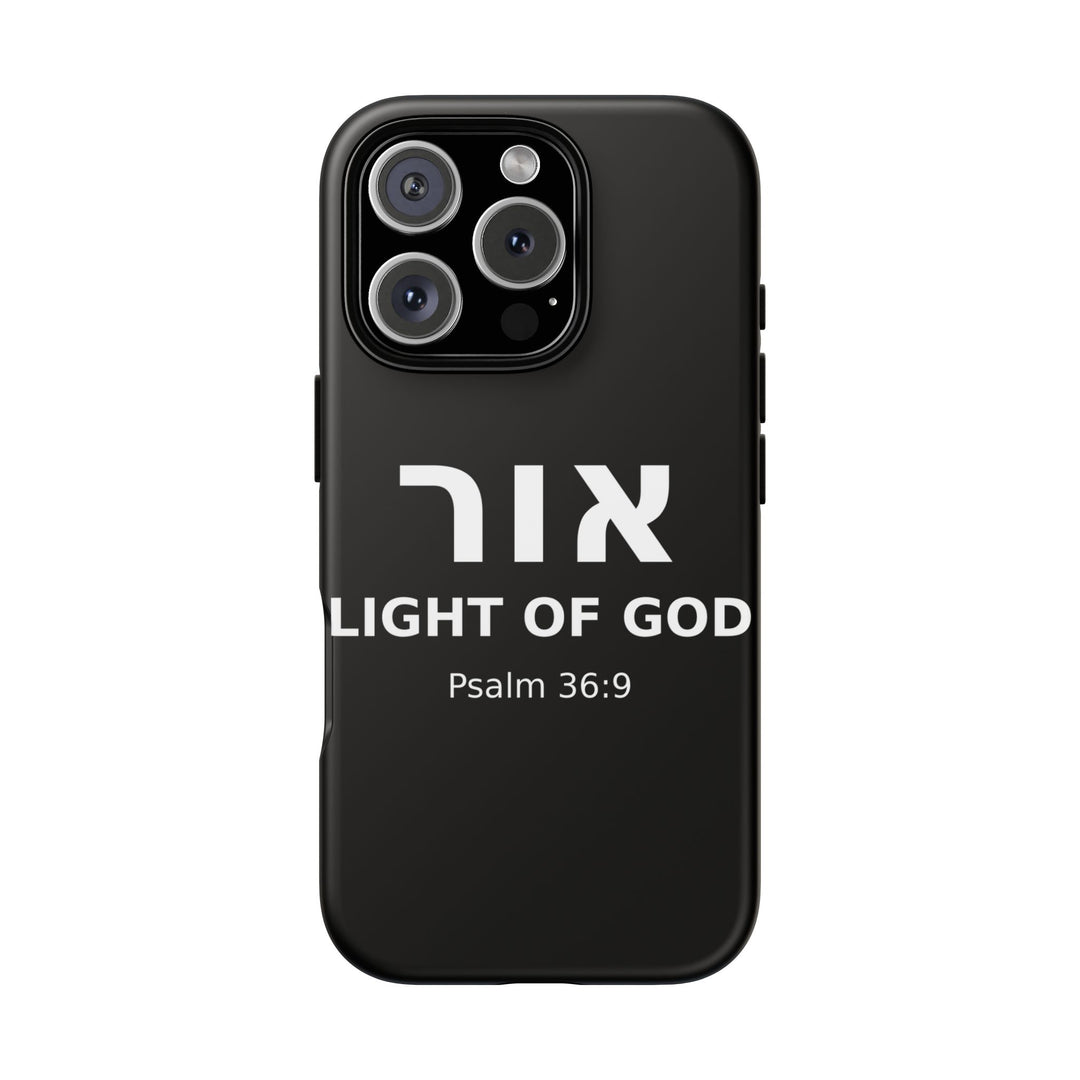 OR (Light of God) Christian Phone Case