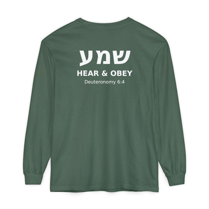 SHEMA (Hear. Obey.) Long Sleeve Tee