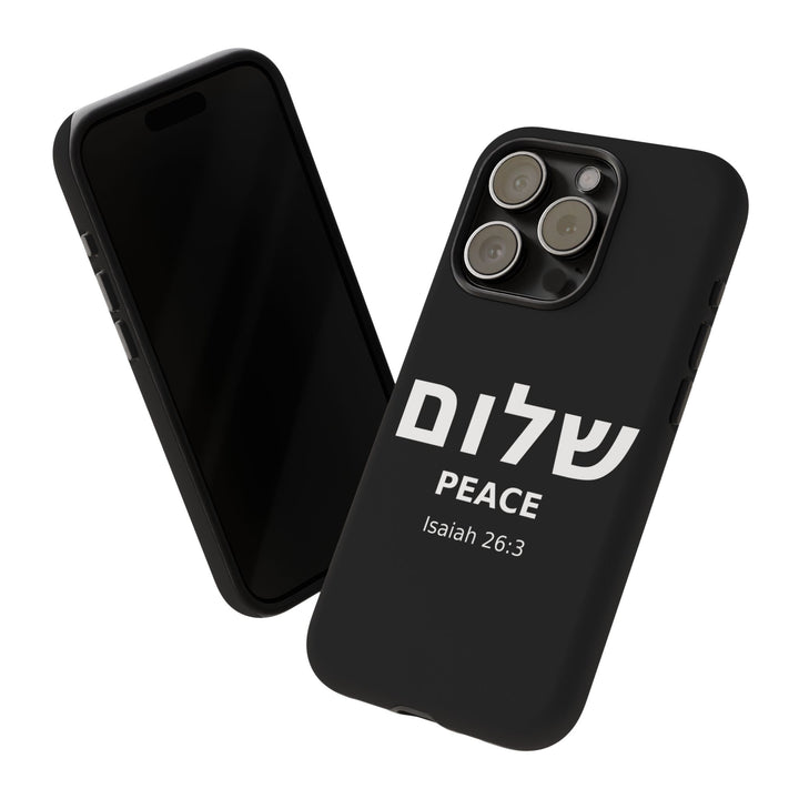 Peace (Shalom) Isaiah 26:3 Tough Phone Case