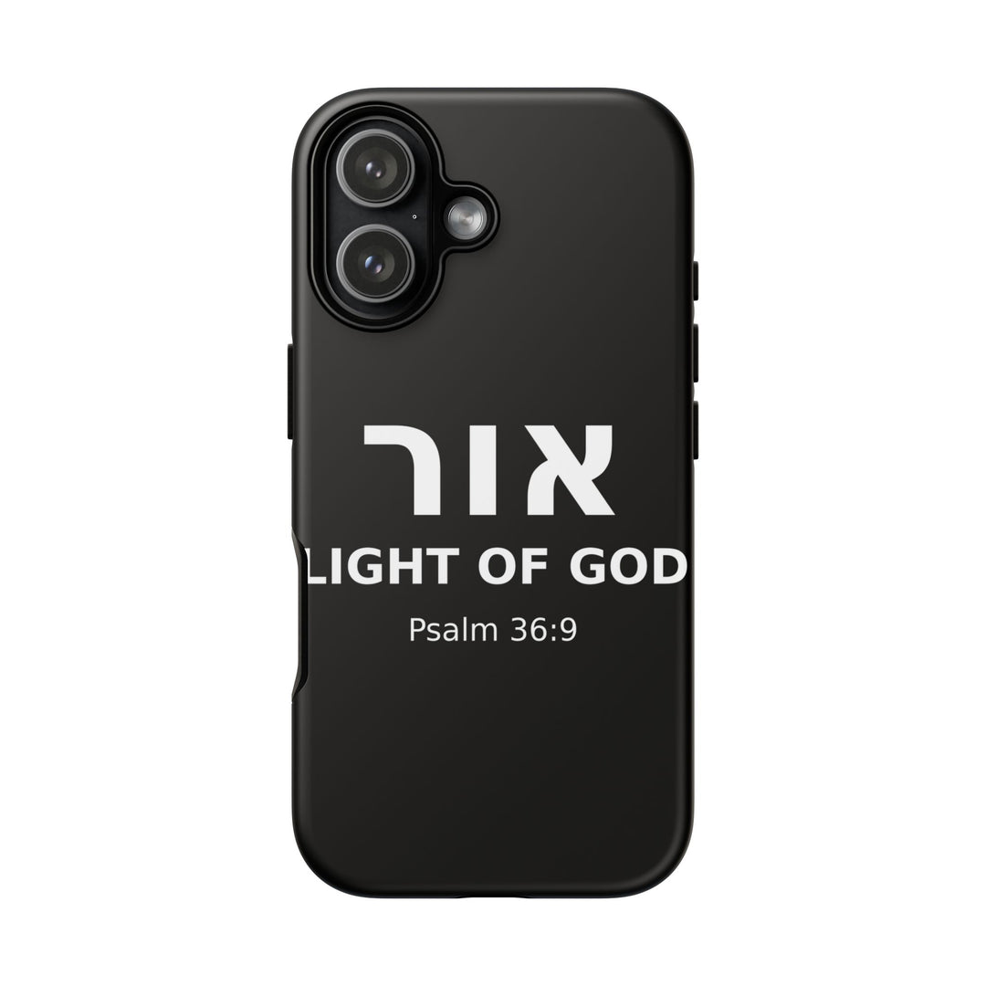 OR (Light of God) Christian Phone Case