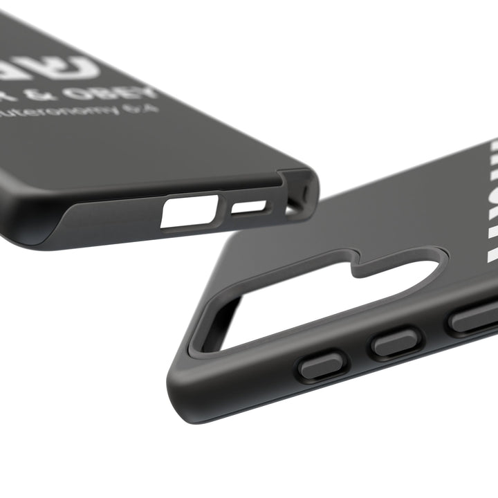 SHEMA (Hear. Obey.) Christian Phone Case