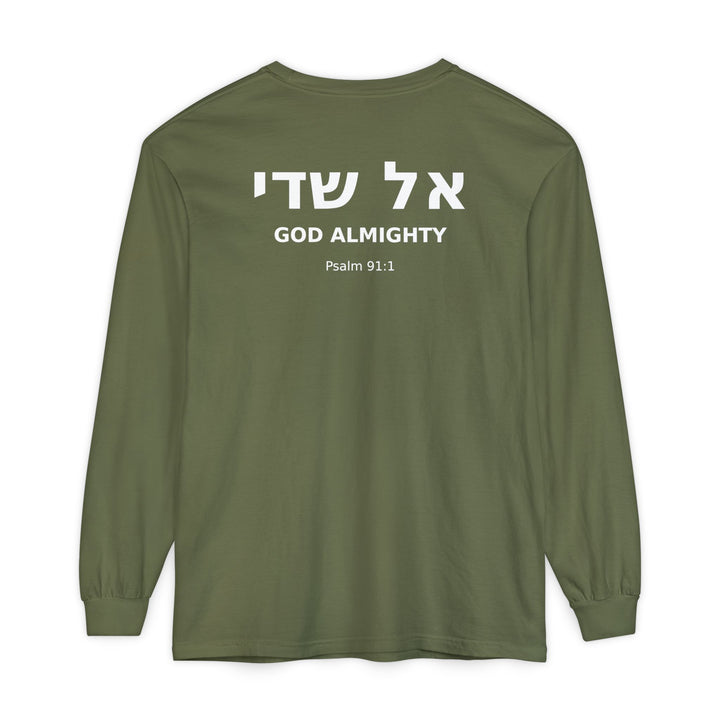 EL SHADDAI (God Almighty) Long Sleeve Tee