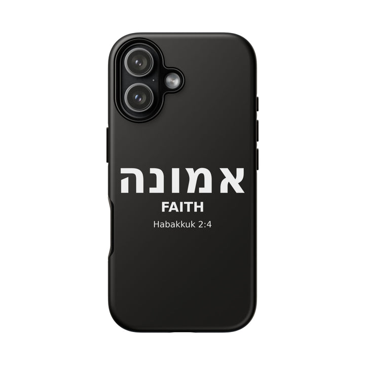 EMUNAH (Faith) Christian Phone Case
