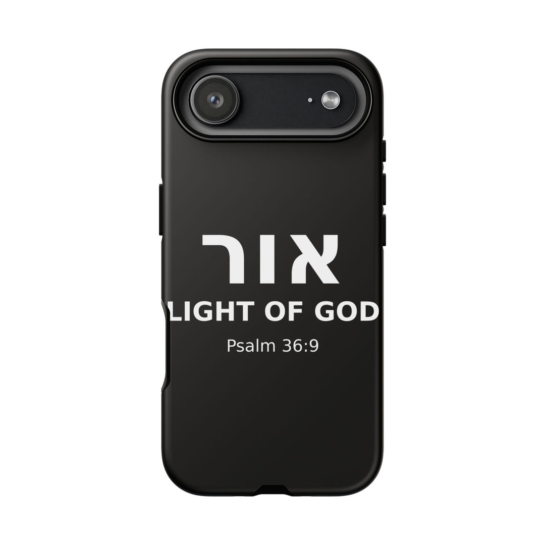 OR (Light of God) Christian Phone Case