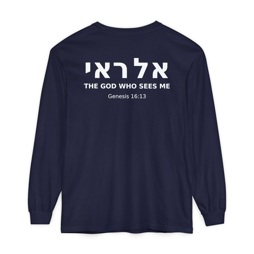 EL ROI (The God Who Sees Me) Long Sleeve Tee
