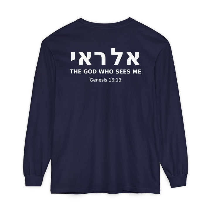 EL ROI (The God Who Sees Me) Long Sleeve Tee