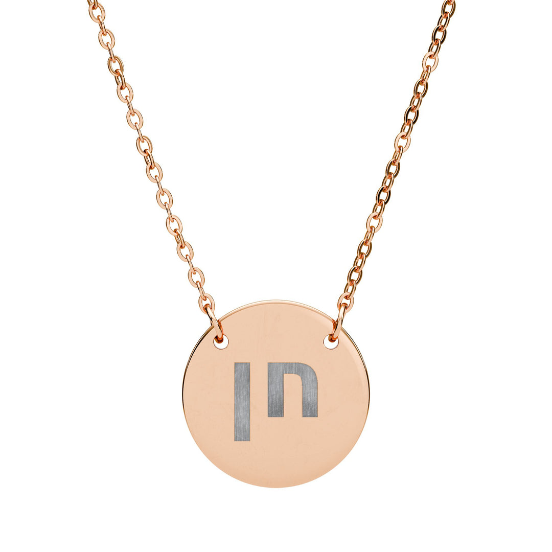 CHEN (Grace. Favor.) Circle Pendant Necklace